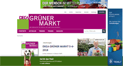 Desktop Screenshot of gruener-markt-online.de